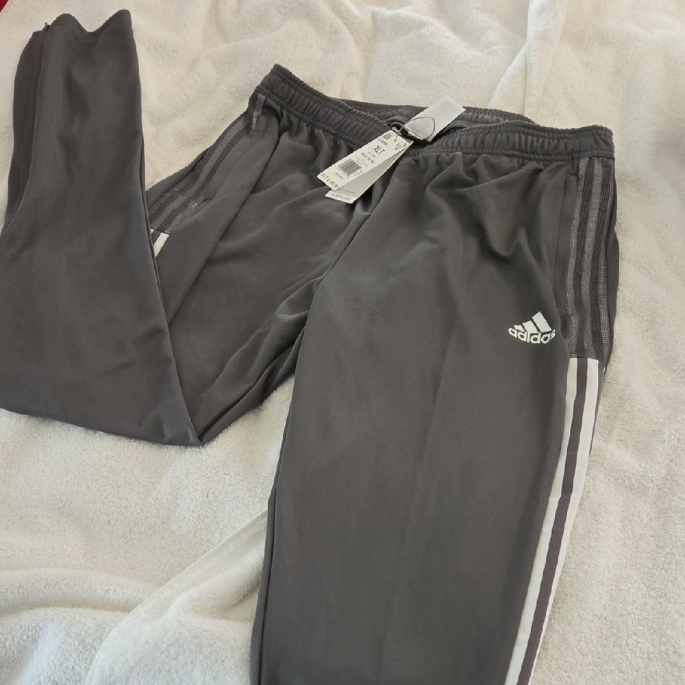 Adidas Mens Charcoal Joggers